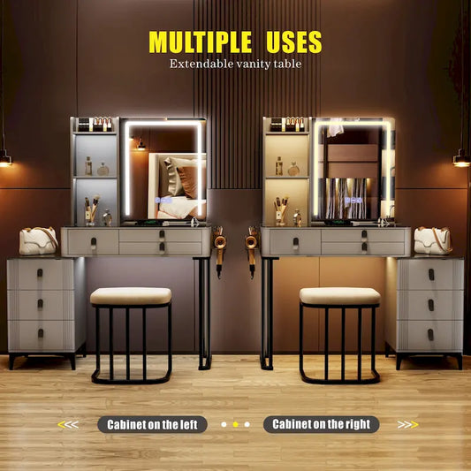 Makeup Vanity with LED Light
