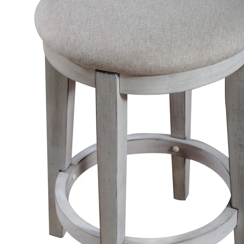 Ocean Isle Antique White 4-Piece Console Table Set