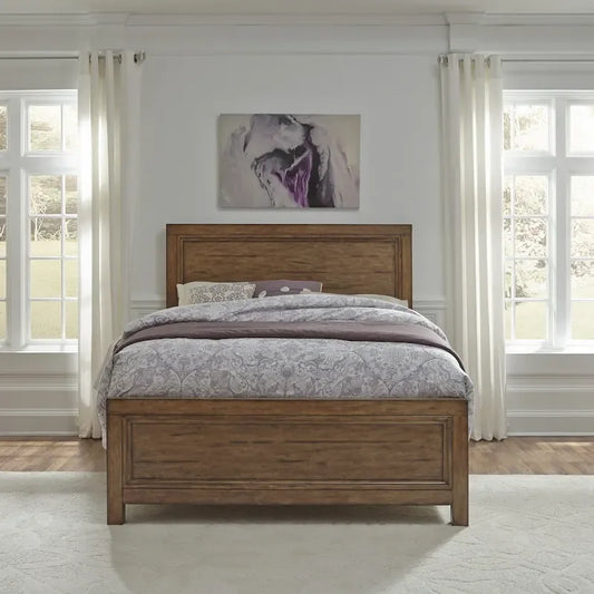 Carbon Loft Wallace Toffee Wood Finish Queen Bed