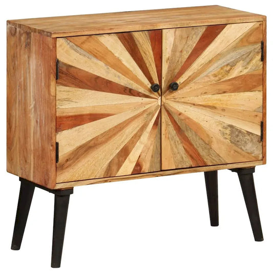 vidaXL Sideboard Solid Mango Wood 33.5x11.8x29.5