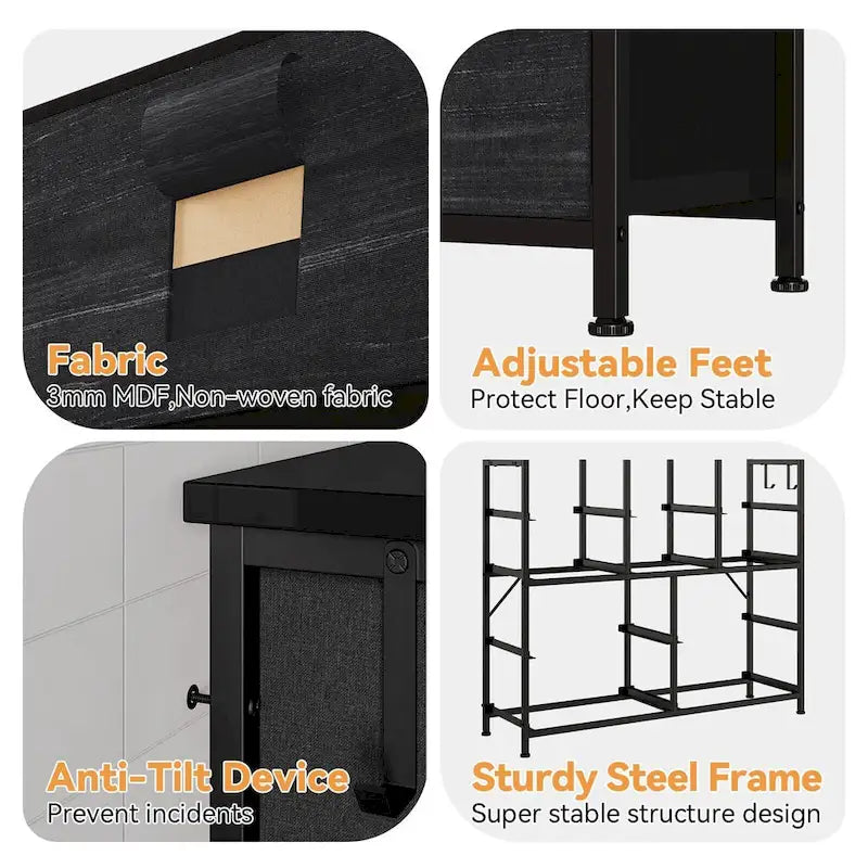 Dresser for Bedroom with 10 Drawers