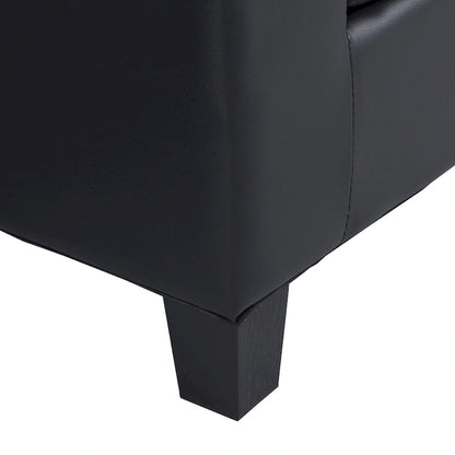 Modern 4-Seat L-Shaped Sectional Sofa with Lounge Chaise