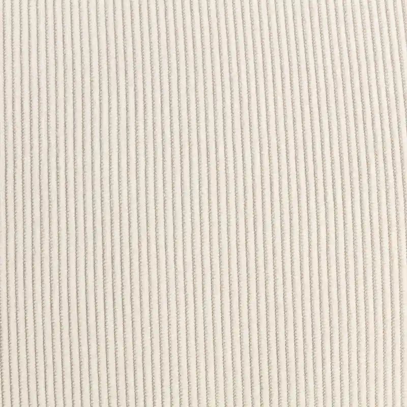 Corduroy Rocker Recliner with Footrest and PU Leather Leg