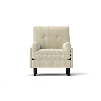 Ivory 30.32 Multi-Functional Corduroy Single Sofa, Convertible Lounge Chair, Bed