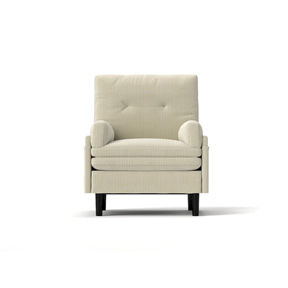 Ivory 30.32 Multi-Functional Corduroy Single Sofa, Convertible Lounge Chair, Bed