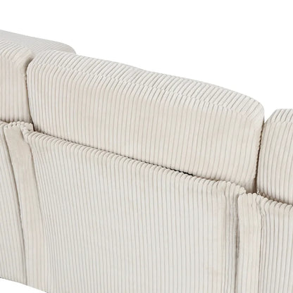 U-shaped Sponge-filled Cushion Combination Sofa
