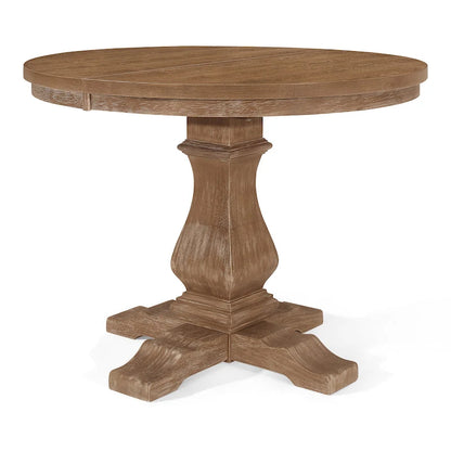 Fescue Fabric and Rubberwood 5 Piece Dining Set by Christopher Knight Home