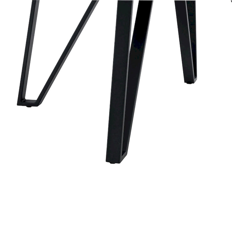 Christopher Knight Home Round Dining Table with Metal Base - 46.85 W x 46.85 D x 30 H