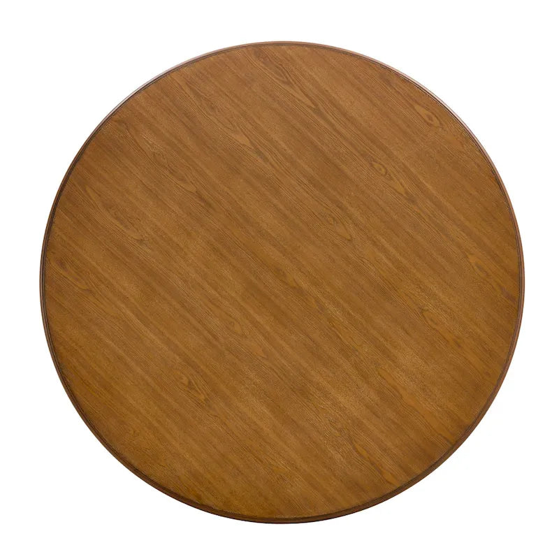 Christopher Knight Home Round Dining Table with Metal Base - 46.85 W x 46.85 D x 30 H