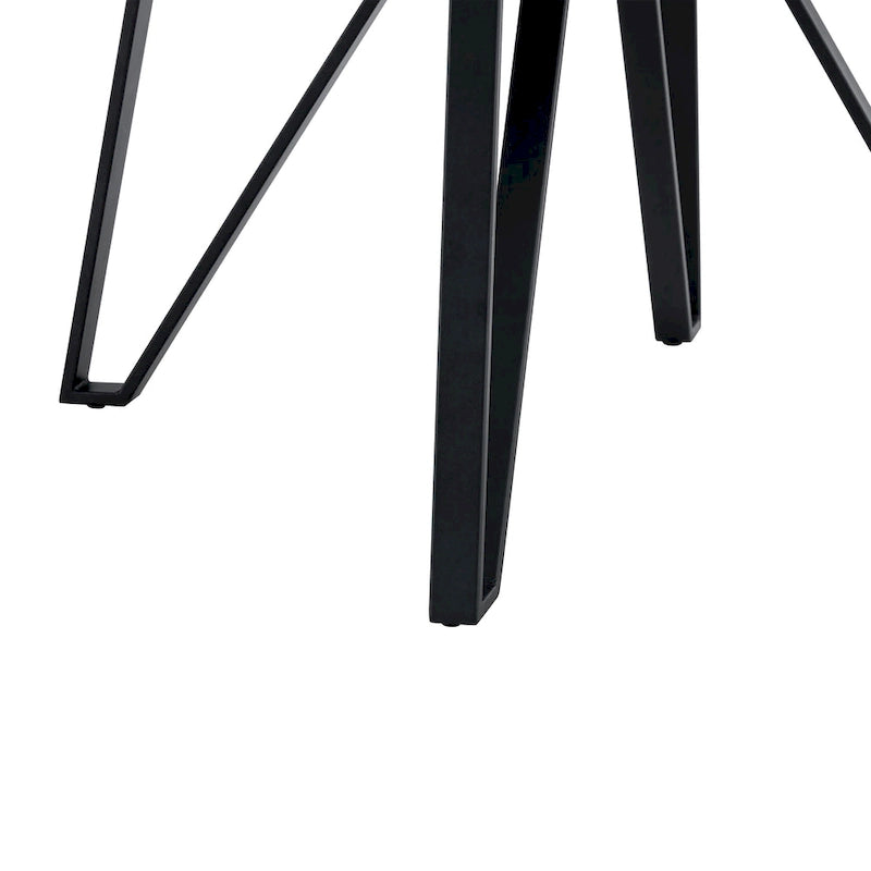 Christopher Knight Home Round Dining Table with Metal Base - 46.85 W x 46.85 D x 30 H