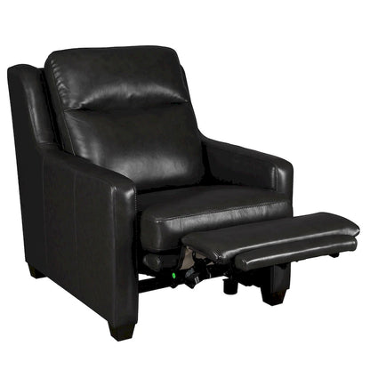 Genuine Leather Recliner Sofa 33 Triple-Motor Power Zero-Wall Reclining Couch with USB&USB-C Port