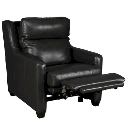 Genuine Leather Recliner Sofa 33 Triple-Motor Power Zero-Wall Reclining Couch with USB&USB-C Port