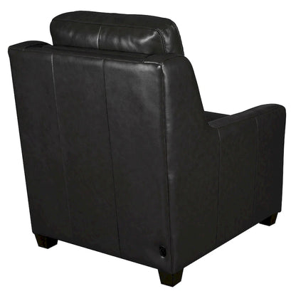 Genuine Leather Recliner Sofa 33 Triple-Motor Power Zero-Wall Reclining Couch with USB&USB-C Port