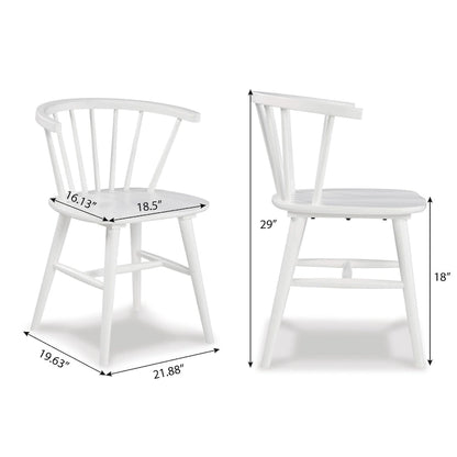 Kitchen Dining Table and Chair Sets Wooden Dining Table and Chair Sets with Windsor Chairs for Kitchen Dining Room