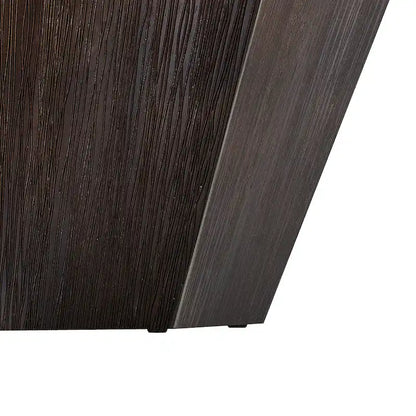 31.5 Octagonal Rubber Wood Coffee Table for Living Room, Bedroom