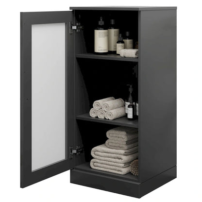100% Solid Wood 16.5 Bathroom Cabinet with Optional Doors by Palace Imports