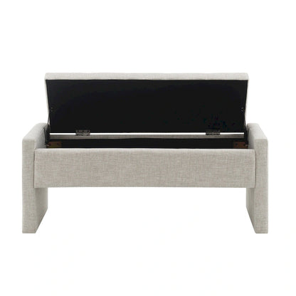 GDFStudio- Alice Foam Bed End Bench with Storage