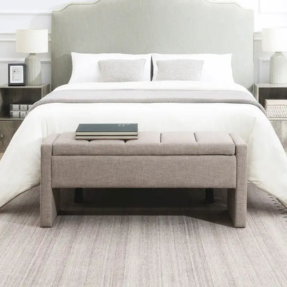 GDFStudio- Alice Foam Bed End Bench with Storage