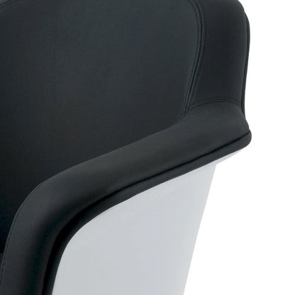 CorLiving Modern Bonded Leather Accent Chair