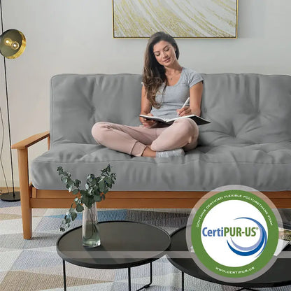 Loosh Home 10 Gel Memory Foam Twin Size Futon Mattress