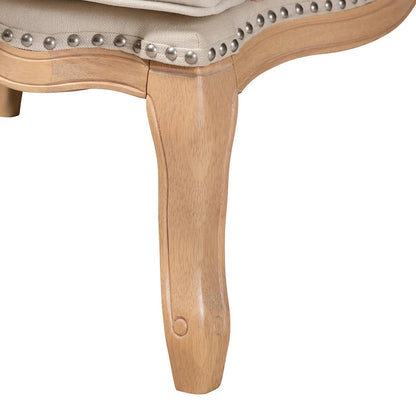 Andre Traditional Wood Accent Chair