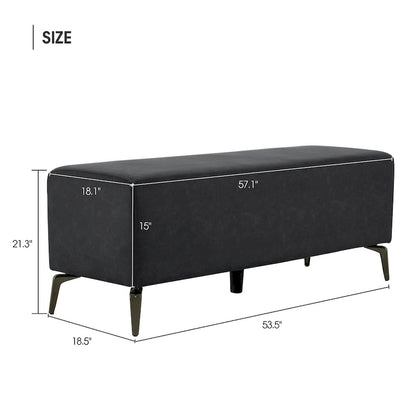 MCombo Waiting Room Chairs for Entryway and Store, Faux Leather W704