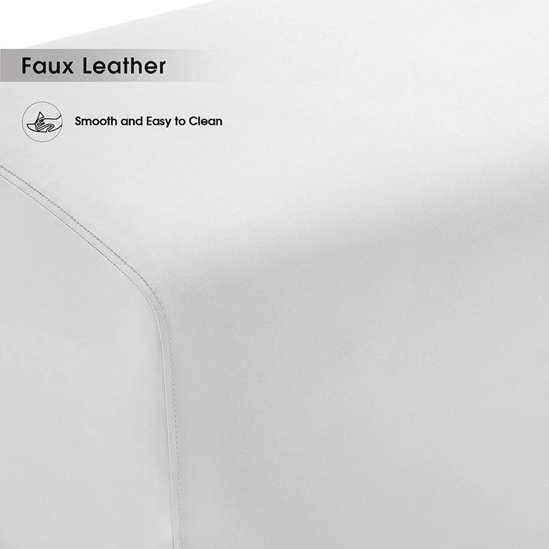 MCombo Waiting Room Chairs for Entryway and Store, Faux Leather W704