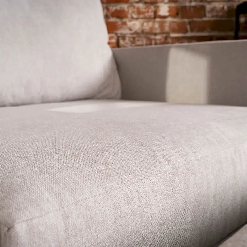 Flex 99 Upholstered Modular Sofa with Bumper Ottoman - 101 x 35 x 37