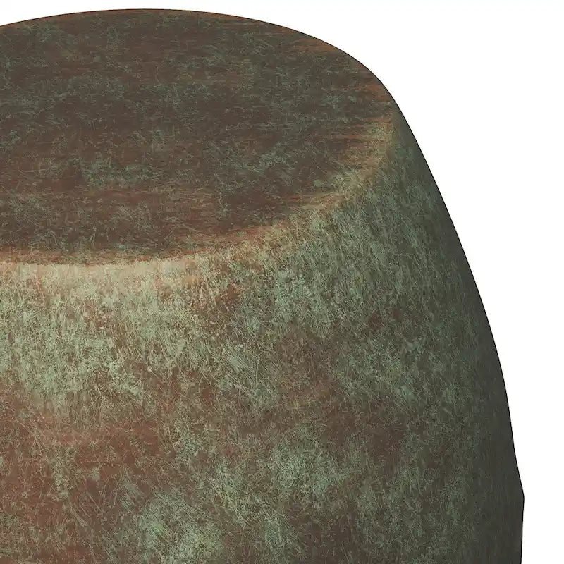 WYNDENHALL Cristy Industrial 16 inch Wide Metal Accent Side Table, Fully Assembled - 16 W x 16 D x 19.5 H