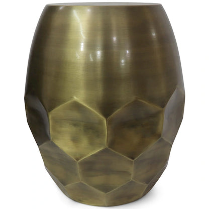 WYNDENHALL Cristy Industrial 16 inch Wide Metal Accent Side Table, Fully Assembled - 16 W x 16 D x 19.5 H