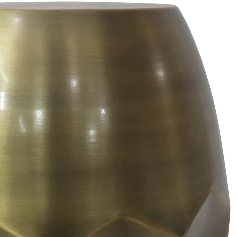 WYNDENHALL Cristy Industrial 16 inch Wide Metal Accent Side Table, Fully Assembled - 16 W x 16 D x 19.5 H