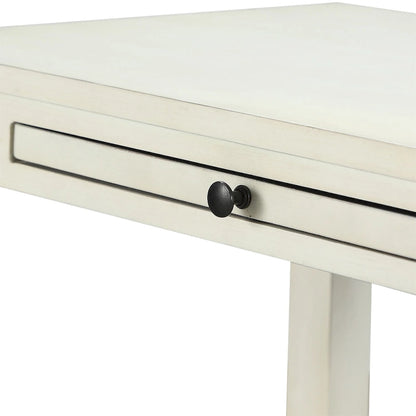 3-Tier Storage Coffee Table Rectangle Nightstand with a Drawer End Table with Pull Out Drink Tray Side Table for Living Room