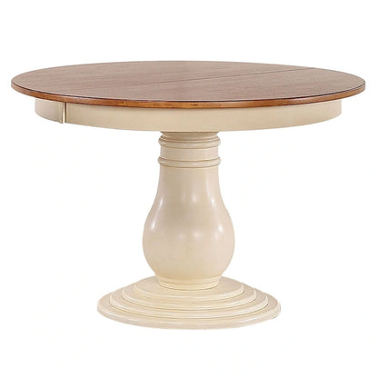 Antiqued Caramel Biscotti Napoleon Back 7-Piece Bella Dining Set