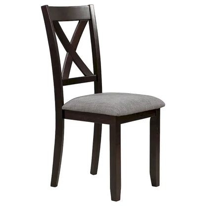 6-Piece Wooden Kitchen Dining Table Set with 4 Chairs and Bench