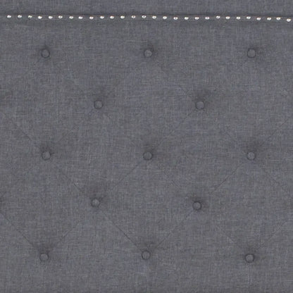 Arched Tufted Upholstered Platform Bed