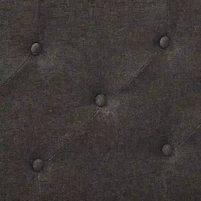 Nova Ridge Upholstered Button-Tufted Bed Frame, Full