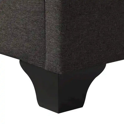 Nova Ridge Upholstered Button-Tufted Bed Frame, Full