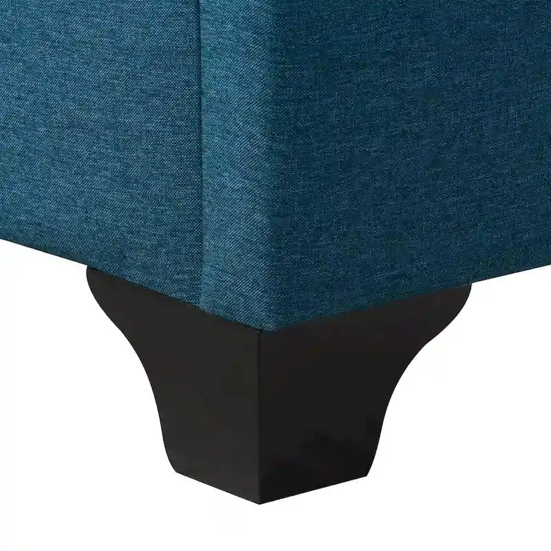 Nova Ridge Upholstered Button-Tufted Bed Frame, Full