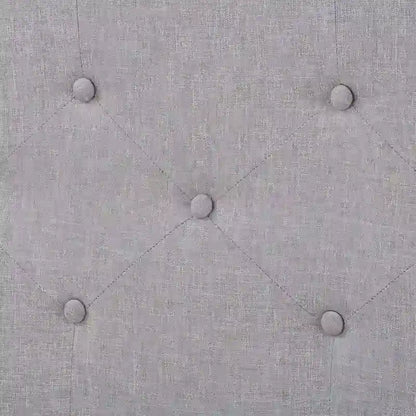 Nova Ridge Upholstered Button-Tufted Bed Frame, Full