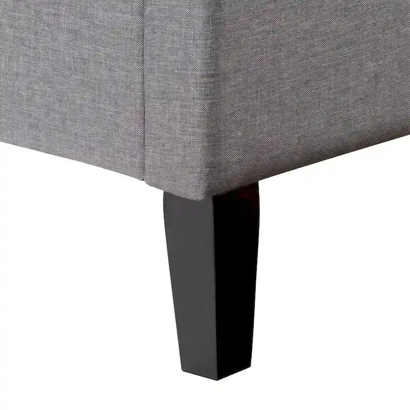 Nova Ridge Upholstered Button-Tufted Bed Frame, Full