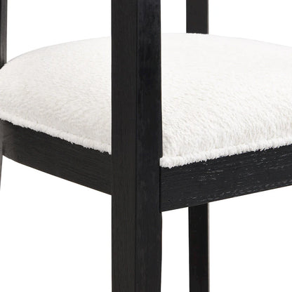 Ladieu Fabric and Wood Tub Dining Chairs Set of 2by Christopher Knight Home