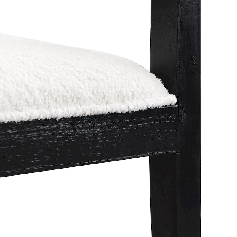 Ladieu Fabric and Wood Tub Dining Chairs Set of 2by Christopher Knight Home