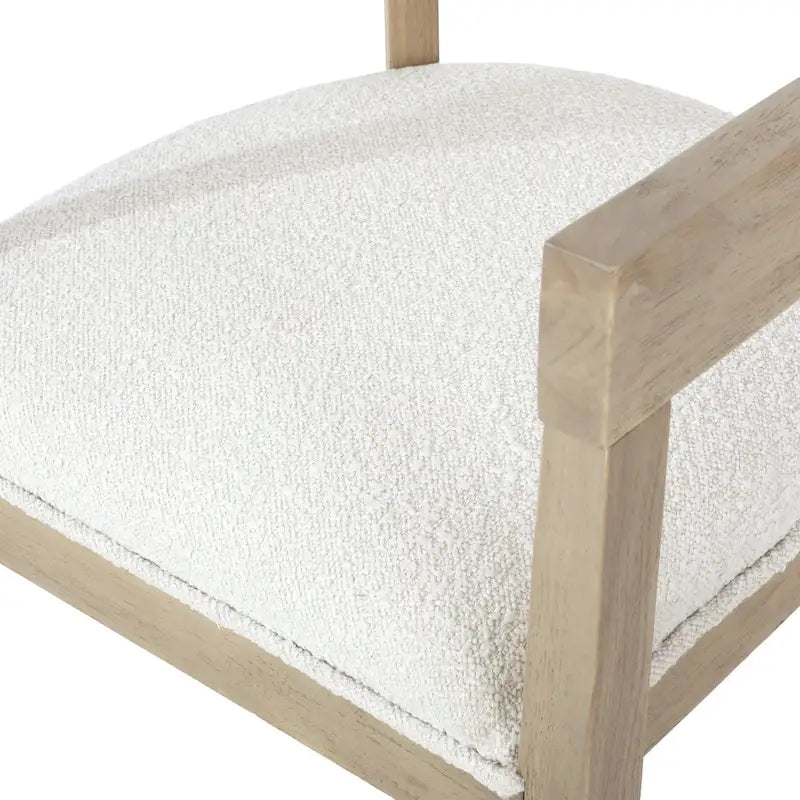 Ladieu Fabric and Wood Tub Dining Chairs Set of 2by Christopher Knight Home