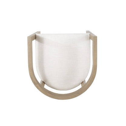 Ladieu Fabric and Wood Tub Dining Chairs Set of 2by Christopher Knight Home