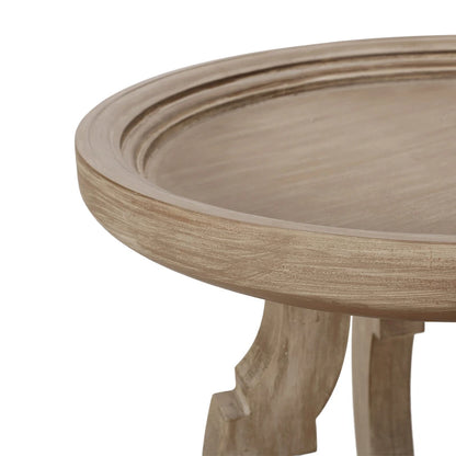 Purdin French Country Accent Table with Round Top by Christopher Knight Home