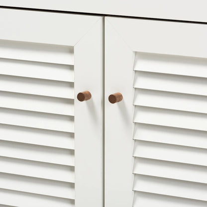 Carson Carrington Aitken 4-shelf Shoe Cabinet