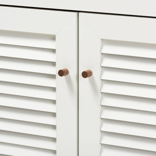 Carson Carrington Aitken 4-shelf Shoe Cabinet