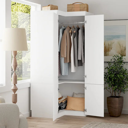 Armoires Wardrobes Hanging Drawers Home Storage Cabinet Combo Dresser