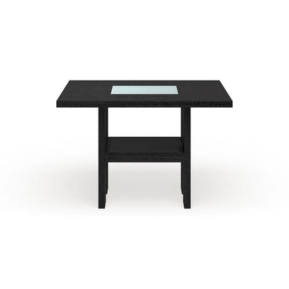 Strick & Bolton Lange 54-inch Square Light-up Counter Height Wood Dining Table