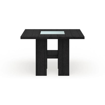 Strick & Bolton Lange 54-inch Square Light-up Counter Height Wood Dining Table
